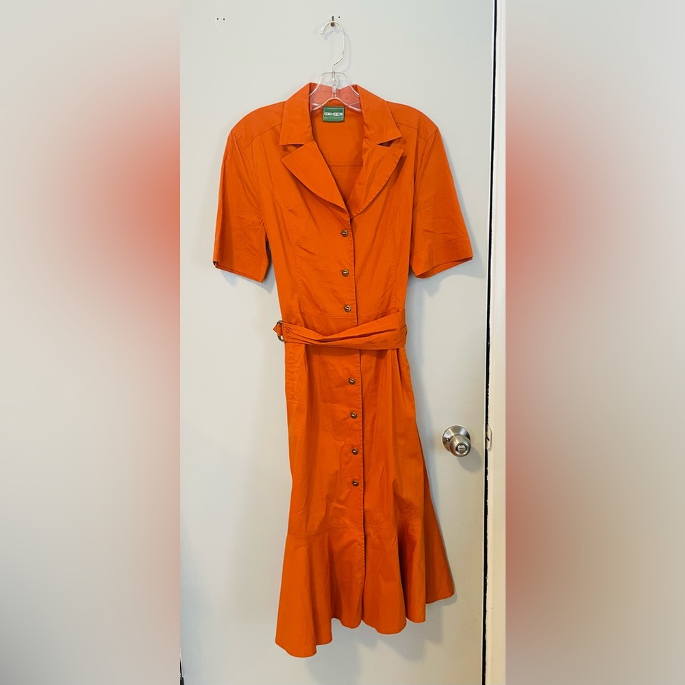 Beautiful orange dress